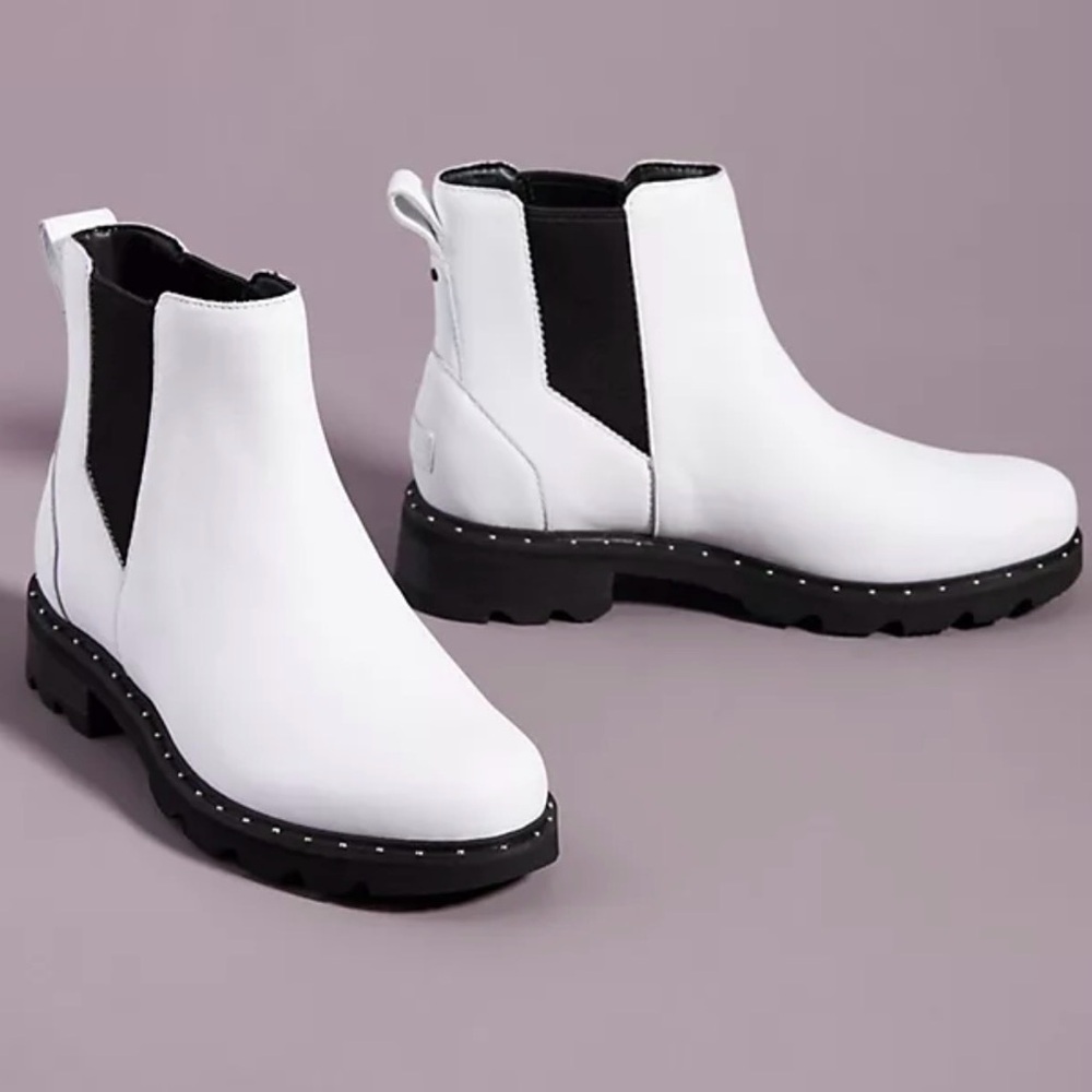 Sorel Lennox Chelsea Boot - White